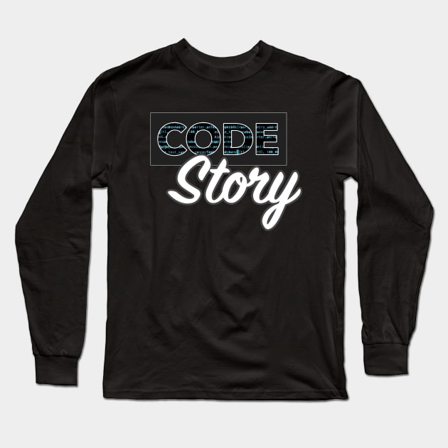 Simple Logo Long Sleeve T-Shirt by Code Story